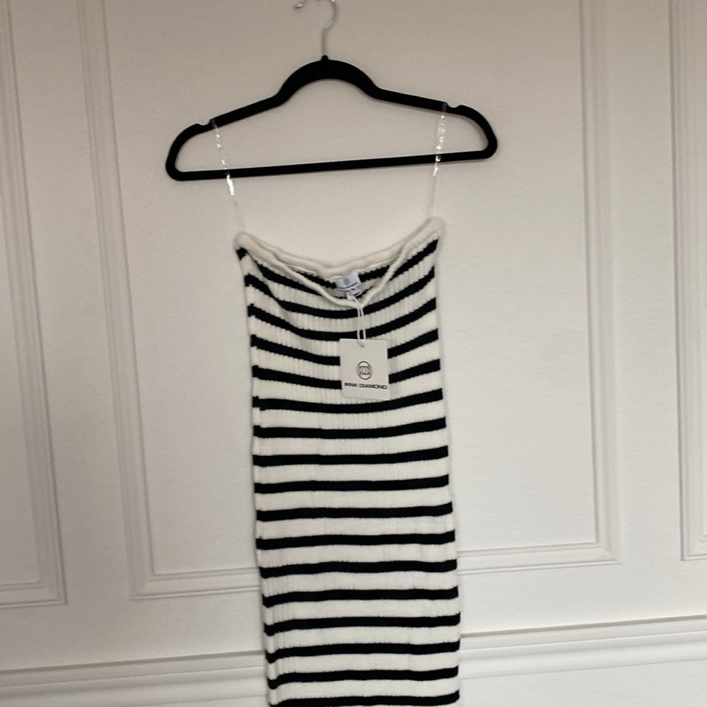 Showpo Stripe Knit Dress - Picture 5 of 6